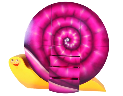 אדון חילזון – רהיטים יצירתיים בחדר הילדים
