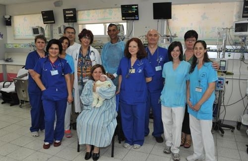 פגה שנולדה במרכז הרפואי בנהריה בשבוע ה – 23 שרדה