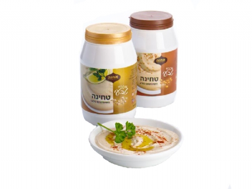 אחוה מציעה טחינה משומשום טבעי וטחינה משומשום מלא